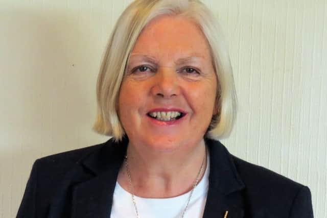 New LGU president Gillian Kirkwood.
