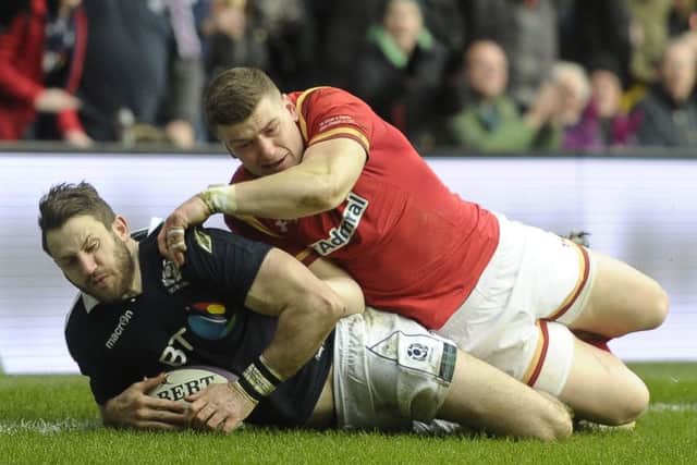 Tommy Seymour's Lions call-up has created a vacancy in the Scotland squad for the summer tour of Australia. Picture: Neil Hanna