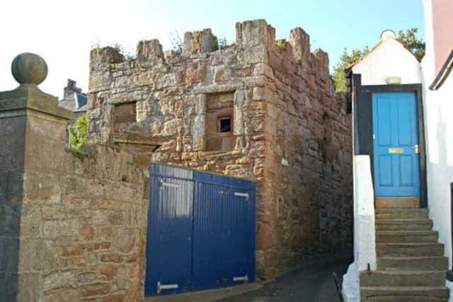 The site of the old Dreel Castle, meeting place of the Beggar's Benison. PIC: www.geograph.co.uk