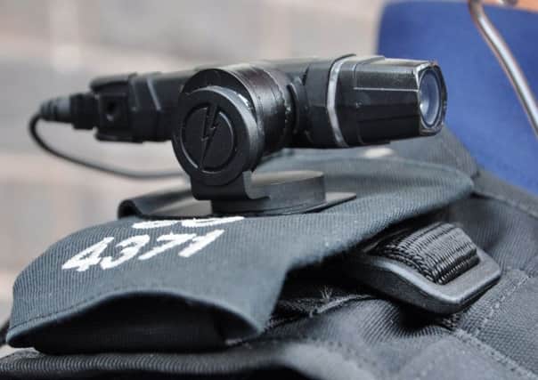 A body-worn camera, as used by the Metropolitan Police.