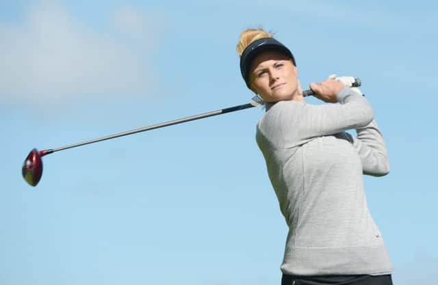Carly Booth is hoping to secure a spot in the $1.5m LPGA Shoprite Classic in early June. Picture: Phil Wilkinson