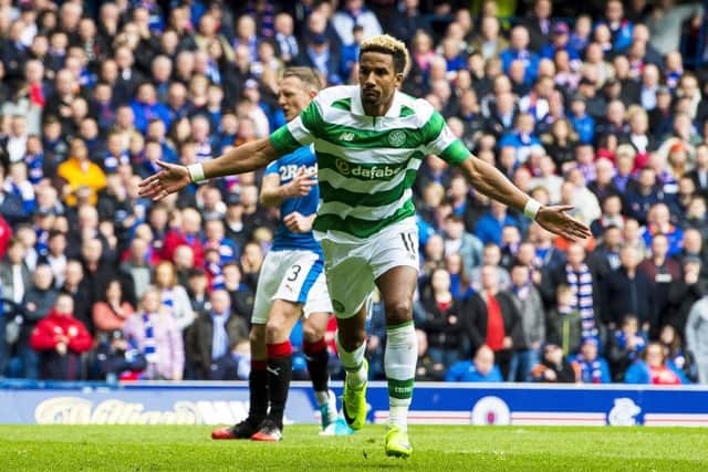 Scott Sinclair was "absolutely disgusted" with the racial abuse he received. Picture: SNS