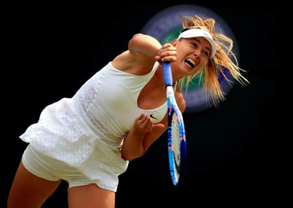 Maria Sharapova may yet qualify for Wimbledon at two events held before the 22 May cut-off. Picture: Mike Egerton/PA Wire