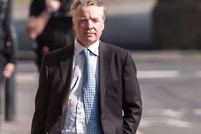 Craig Whyte arrives at court.