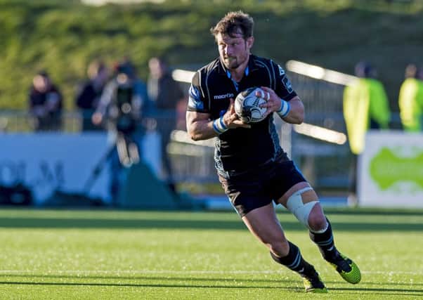 Peter Horne has flourished under Gregor Townsend, with the coach allowing the inside centre to demonstrate his game intelligence. Picture: SNS/SRU