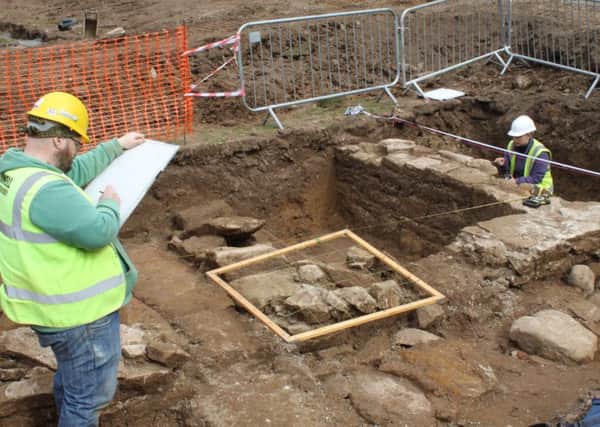 The walls of a 'lost' 18th-century kitchen garden have been found during renovation works at Culzean Castle in Ayrshire