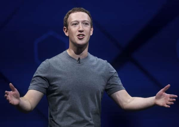 Facebook chief Mark Zuckerberg is hiring an extra 3,000 people to review violent videos and other inappropriate material on the social network. Picture: Noah Berger/AP