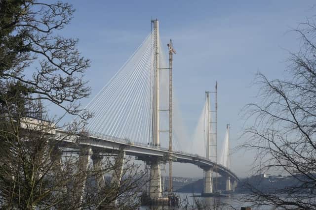 Queensferry Crossing contractor Galliford Try will no longer sign fixed-price contracts for major infrastructure projects. Picture: Greg Macvean