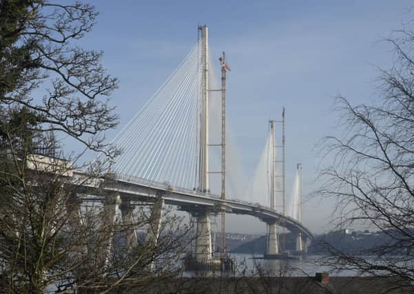 Queensferry Crossing contractor Galliford Try will no longer sign fixed-price contracts for major infrastructure projects. Picture: Greg Macvean