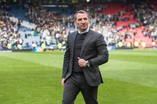 Celtic boss Brendan Rodgers is in contention. Picture: John Devlin