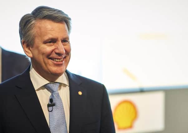 Shell CEO Ben van Beurden hailed a 'strong quarter' for the oil major. Picture: Ed Robinson/Newscast