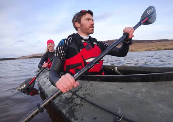 Luke and Hazel Robertson plan to kayak a total of 700 miles, cycle 650 miles, then run 550 miles as cross the frozen Alaskan wilderness