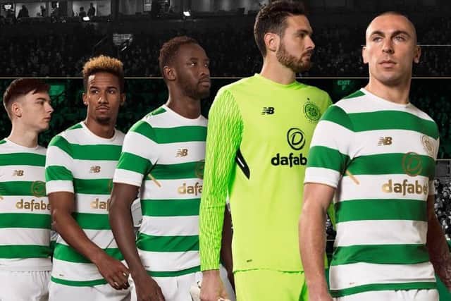 Celtic's home strip for the 2017/18 season. Picture: Celtic FC