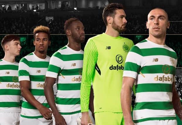 Celtic's home strip for the 2017/18 season. Picture: Celtic FC