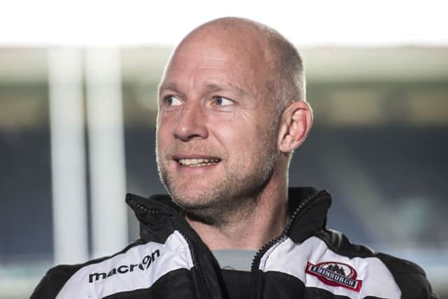 Duncan Hodge will resume his role working with Edinburgh's backs next season. Picture: Gary Hutchison/SNS