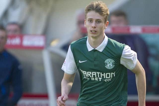 Oli Shaw has scored plenty of goals for Hibernian's under-20 side. Picture: Ian Rutherford