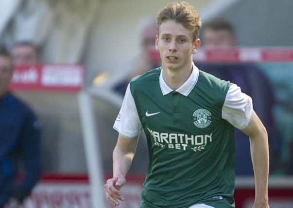 Oli Shaw has scored plenty of goals for Hibernian's under-20 side. Picture: Ian Rutherford