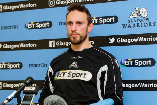 Mike Blair will combine his duties at Glasgow Warriors with his new role as Scotland skills coach. Picture: Ross Parker/SNS/SRU