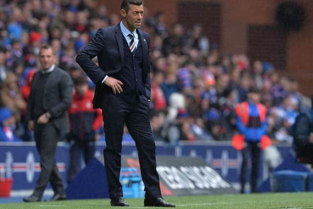 Rangers boss Pedro Caixinha. Picture: Getty
