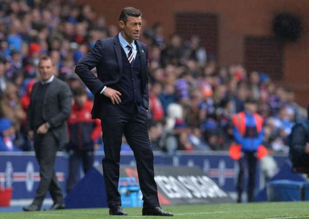 Rangers boss Pedro Caixinha. Picture: Getty