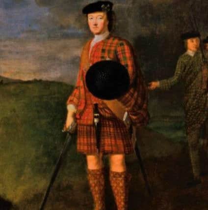 The portrait of Lord George Murray, Jacobite general, on show at Blair Castle. PIC: Contributed.