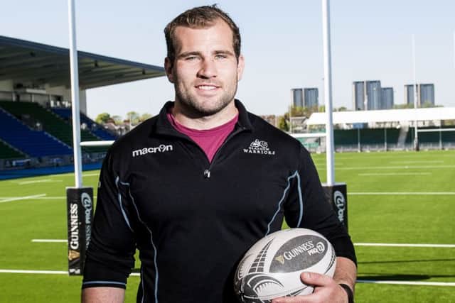 Glasgow hooker Fraser Brown left Edinburgh six years ago but says 'there's always going to be a bit of rivalry there'. Picture: Gary Hutchison/SNS