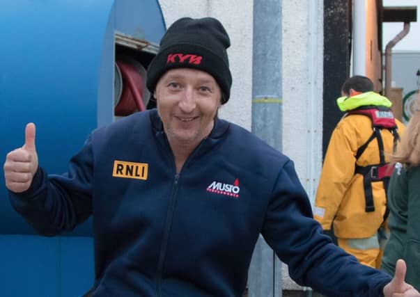Ivan Doychev said the sight of boats looking for him helped keep him going. Picture: SWNS