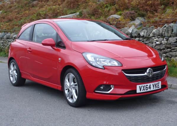 Vauxhall's Corsa was the best-selling model north of the Border last month. Picture: Contributed