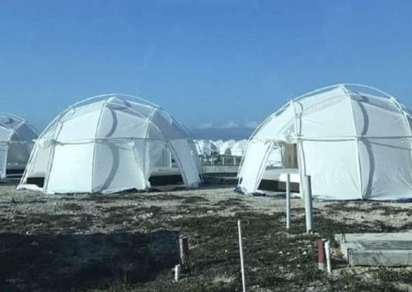 Revellers at the Fyre Festival got less than they bargained for. Picture: Hallie Wilson/PA