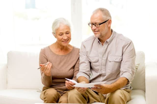 Retired couples said an annual income of £18,000 would only cover the essentials. Photograph: PA