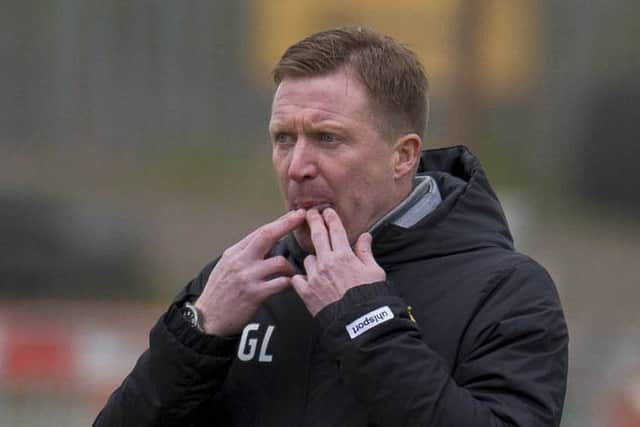 Cowdenbeath manager Gary Locke will be looking to rescue the Blue Brazil from the relegation play-off place. Picture: SNS