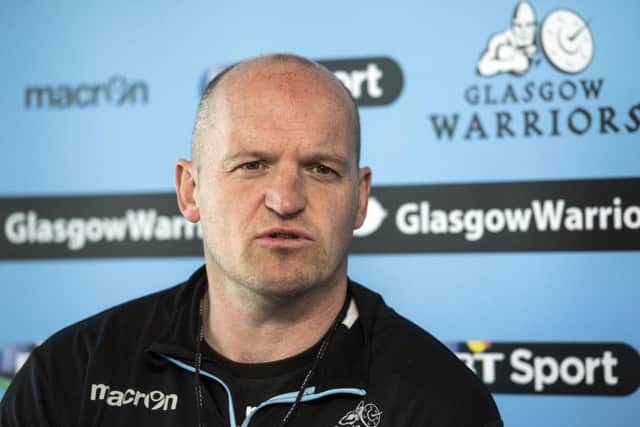 Glasgow Warriors head coach Gregor Townsend will take charge of Scotland after this weekend. Picture: Gary Hutchison/SNS