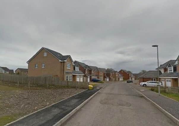 The attack happened on Thursday night at the couple's house in Applegate Drive, East Kilbride. Picture: Google