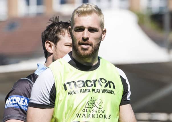 Glasgow winger Sean Lamont is set to feature against Edinburgh in his final game before hanging up his boots. Picture: Gary Hutchison/SNS
