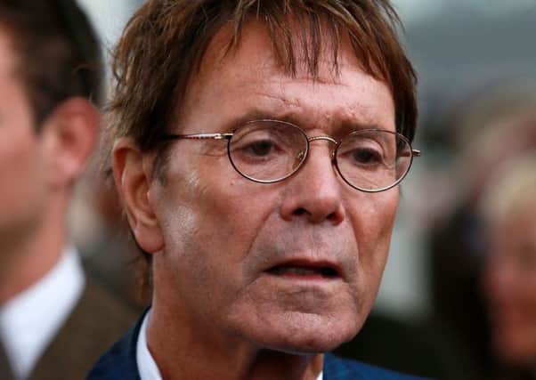 Sir Cliff has sued the BBC over reports naming him as a suspected sex offender. Picture: PA