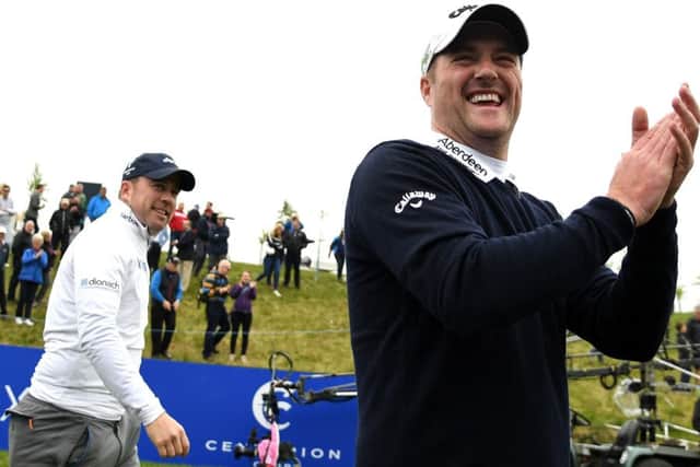 Richie Ramsay and Marc Warren enjoyed a winning start in the innovative GolfSixes in St Albans. Picture: Getty Images