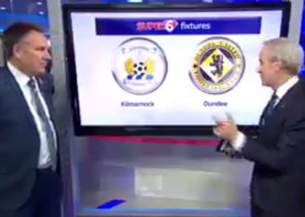 Paul Merson and Rob Wotton display lack of knowledge of Scottish football on Sky Sports.