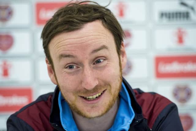 Hearts head coach Ian Cathro, like everyone else at the club, knows that a new stand is long overdue. Picture: Craig Williamson/SNS