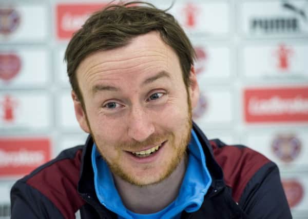 Hearts head coach Ian Cathro, like everyone else at the club, knows that a new stand is long overdue. Picture: Craig Williamson/SNS