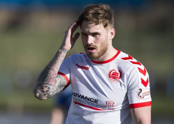 David Goodwillie gave Clyde the lead. Picture: Kenny Smith/SNS