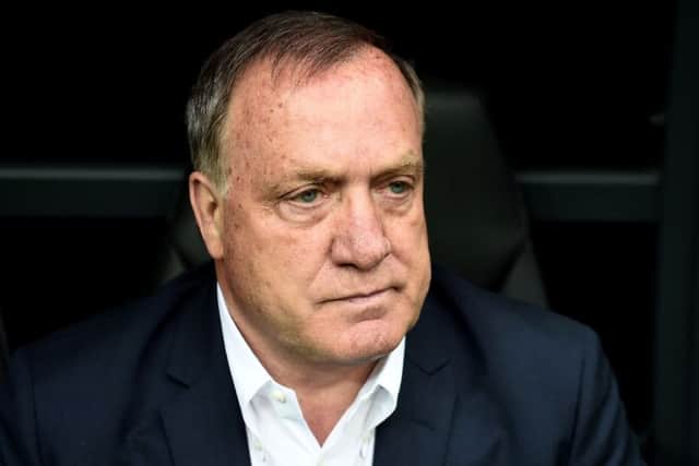 Ex-Rangers boss Dick Advocaat looks set to return to coach the Netherlands for a third time. Picture: AFP/Getty
