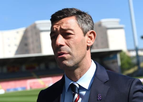 Rangers manager Pedro Caixinha is looking to restructure his squad. Picture: SNS