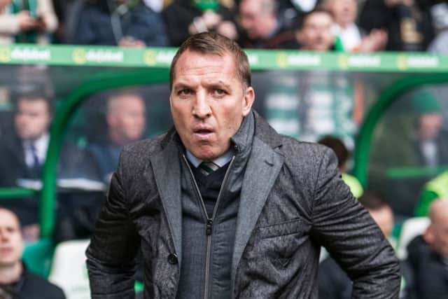 Celtic manager Brendan Rodgers. Picture: John Devlin