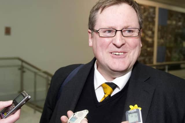 Annan Athletic chairman Henry McClelland.