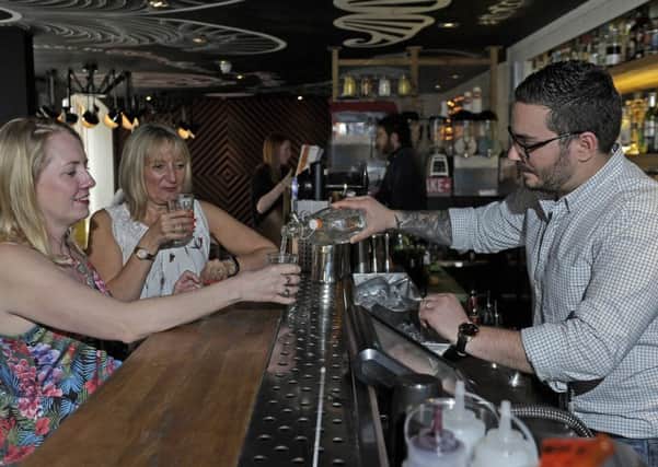 Scots are being urged to ask bars and restaurants for refills of tap water as a survey shows most feel 'awkward' when doing so.

Picture: Neil Hanna