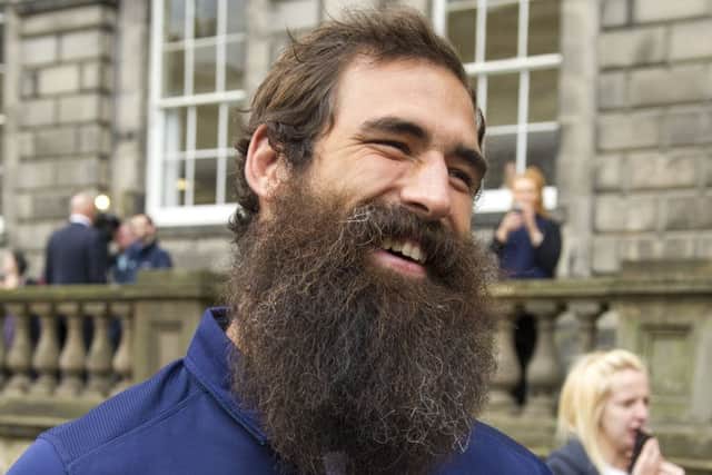 Josh Strauss was an example of a 'project player' brought to Scotland. Picture: Ian Rutherford