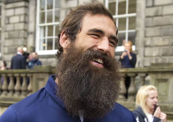 Josh Strauss was an example of a 'project player' brought to Scotland. Picture: Ian Rutherford