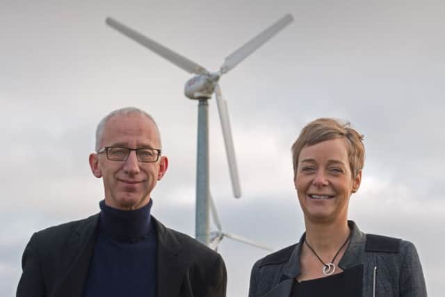 People's Energy co-founders David Pike and Karin Sode. Picture: People's Energy/PA Wire