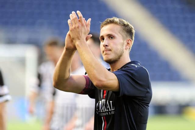 Will Vaulks in action during his days at Falkirk. Picture: Michael Gillen