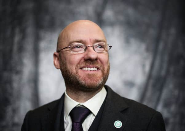 Greens co-covener Patrick Harvie will stand in the Glasgow North constituency. Picture: John Devlin